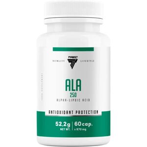 Trec Nutrition ALA 250 - 60 caps - Dietary Supplement Trec Nutrition ALA 250 - 60 caps - Dietary Supplement