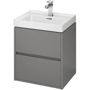 Szafka pod umywalkę Cersanit Crea - 50cm - Szara Matowa Szafka pod umywalkę Cersanit Crea - 50cm - Szara Matowa