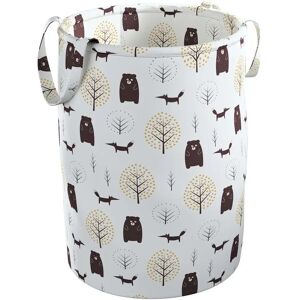Yellow Tipi - Tobi - White ecru - 30x40cm - Toy storage basket Yellow Tipi - Tobi - White ecru - 30x40cm - Toy storage basket