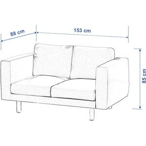 IKEA Norsborg - 2-sitzig - Grün - 153x88x85 cm - Sofabezug IKEA Norsborg - 2-sitzig - Grün - 153x88x85 cm - Sofabezug