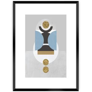 Dekoria - Geometric Shapes I - 50 x 70 cm - Poster Dekoria - Geometric Shapes I - 50 x 70 cm - Poster