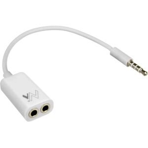 Diviseur d'écouteurs Maclean - Argent 18cm - Adaptateur audio 3,5mm Diviseur d'écouteurs Maclean - Argent 18cm - Adaptateur audio 3,5mm