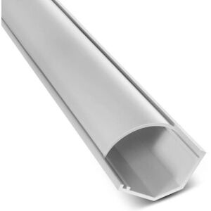 Organizador de cabos Maclean MCTV-575 - Tubo flexível para piso, Branco Organizador de cabos Maclean MCTV-575 - Tubo flexível para piso, Branco