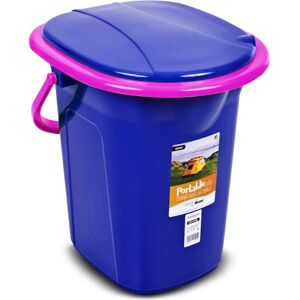 GreenBlue GB320BR Przenośna Toaleta - 19L, Ciemnoróżowa i Niebieska GreenBlue GB320BR Przenośna Toaleta - 19L, Ciemnoróżowa i Niebieska