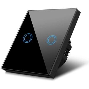 Interrupteur Double Tactile Maclean MCE704B - Design Moderne et Élégant - Publicité Interrupteur Double Tactile Maclean MCE704B - Design Moderne et Élégant - Publicité