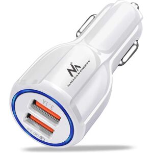 Chargeur voiture Maclean MCE478 W - Charge rapide QC 3.0 - Publicité Chargeur voiture Maclean MCE478 W - Charge rapide QC 3.0 - Publicité
