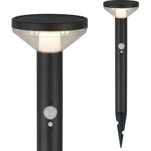 Lampa słoneczna LED Maclean - 3 tryby, IP44, Czarna, Czujnik Lampa słoneczna LED Maclean - 3 tryby, IP44, Czarna, Czujnik