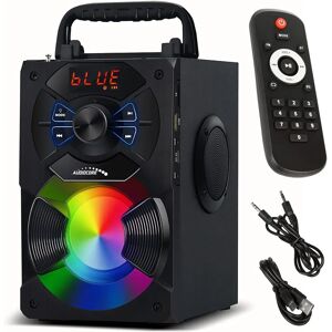 No Name AC730 Enceinte Bluetooth portable - Radio FM, SD/MMC, Aux, USB, Télécommande - Publicité No Name AC730 Enceinte Bluetooth portable - Radio FM, SD/MMC, Aux, USB, Télécommande - Publicité