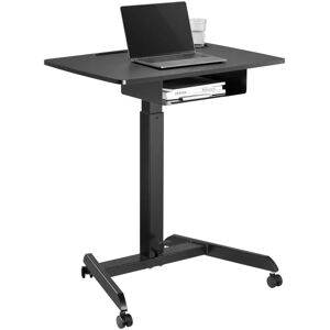 Bureau ajustable pour ordinateur portable Maclean - 75-113cm, Noir Bureau ajustable pour ordinateur portable Maclean - 75-113cm, Noir