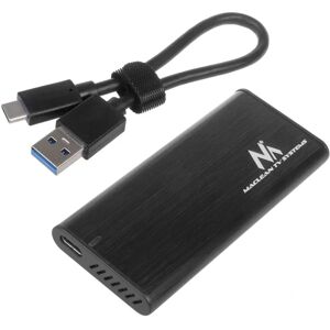 Boîtier SSD Maclean MCE443 en aluminium - Supporte NVMe & SATA Boîtier SSD Maclean MCE443 en aluminium - Supporte NVMe & SATA