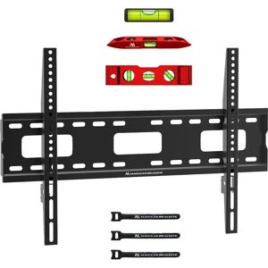 Maclean Wall Mount Bracket - Supports 32-100" Screens, VESA 600x400, 45kg - Heavy Duty TV Mount Maclean Wall Mount Bracket - Supports 32-100" Screens, VESA 600x400, 45kg - Heavy Duty TV Mount