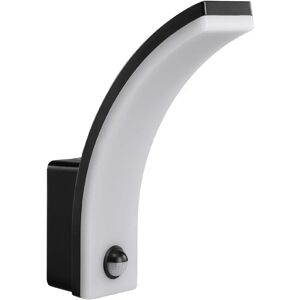 Lampe LED à Détecteur de Mouvement Maclean - Extérieur - 20W, 2000lm, Noir - Publicité Lampe LED à Détecteur de Mouvement Maclean - Extérieur - 20W, 2000lm, Noir - Publicité