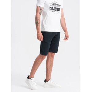 Shorts din bumbac Ombre Basic - Negru - Shorts Shorts din bumbac Ombre Basic - Negru - Shorts