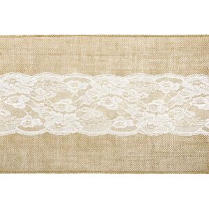 PartyDeco BJ3-KARTON Jute Table Runner - Table Runner PartyDeco BJ3-KARTON Jute Table Runner - Table Runner