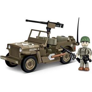 Willys MB Jeep WWII Model - 132 Pieces Building Kit Willys MB Jeep WWII Model - 132 Pieces Building Kit