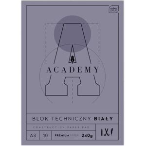 Interdruk - Academy A3 - 10 feuilles - Bloc technique - Publicité Interdruk - Academy A3 - 10 feuilles - Bloc technique - Publicité