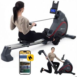 Hop-Sport Rameur - Résistance magnétique - Pliable - Publicité Hop-Sport Rameur - Résistance magnétique - Pliable - Publicité