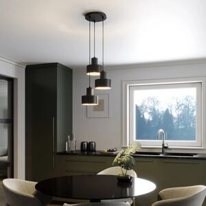 Sigma Rif 3 Pendant Lamp - Modern Black 3x60W E27 Sigma Rif 3 Pendant Lamp - Modern Black 3x60W E27