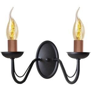 Helam Malbo Candle Wall Lamp Black Copper - Wall Lamp Helam Malbo Candle Wall Lamp Black Copper - Wall Lamp