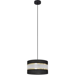 Helam Cylindrical Pendant Light Black Gold - Pendant Ceiling Light Helam Cylindrical Pendant Light Black Gold - Pendant Ceiling Light
