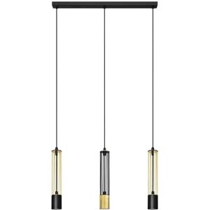 Helam Lighting Black Gold Pendant Ceiling Light 60cm - Ceiling light Helam Lighting Black Gold Pendant Ceiling Light 60cm - Ceiling light