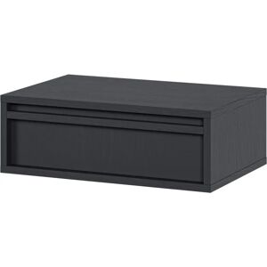 Comodino Evo di Selsey - 50cm - Sospeso - Nero Comodino Evo di Selsey - 50cm - Sospeso - Nero