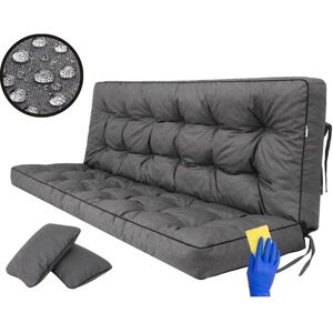 HOBBYGARDEN - Pola - Graphite - 120 cm - cushion - Publicité HOBBYGARDEN - Pola - Graphite - 120 cm - cushion - Publicité