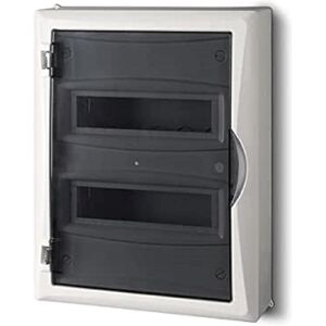 Electro-Plast 2505-01 Boîte de Distribution - Nema IP40 2x12 Modules - Publicité Electro-Plast 2505-01 Boîte de Distribution - Nema IP40 2x12 Modules - Publicité