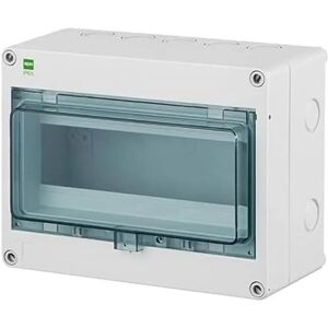HERMETICA 1x8+2 IP65 Caja de distribución - Caja eléctrica HERMETICA 1x8+2 IP65 Caja de distribución - Caja eléctrica