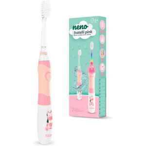 NENO NENO Fratelli Rosa Cepillo de Dientes Eléctrico para Niños - Cuidado Bucal Infantil NENO NENO Fratelli Rosa Cepillo de Dientes Eléctrico para Niños - Cuidado Bucal Infantil
