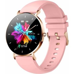 Montre Connectée Rose Manta Alexa - Sport et Mode Femmes Montre Connectée Rose Manta Alexa - Sport et Mode Femmes