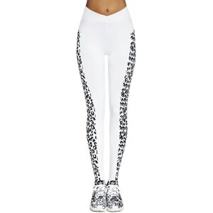 Bas Bleu 229-IRBIS WHITE+MULTICOLOR Černá/Bílá/Multicolor - Leggings Bas Bleu 229-IRBIS WHITE+MULTICOLOR Černá/Bílá/Multicolor - Leggings