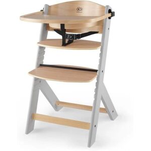 Kinderkraft Enock High Chair - Wooden/Grey - High Chair Kinderkraft Enock High Chair - Wooden/Grey - High Chair