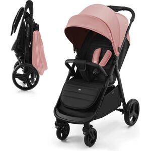 Poussette Rine Rose Kinderkraft - Légère, Réglable, Imperméable - Publicité Poussette Rine Rose Kinderkraft - Légère, Réglable, Imperméable - Publicité