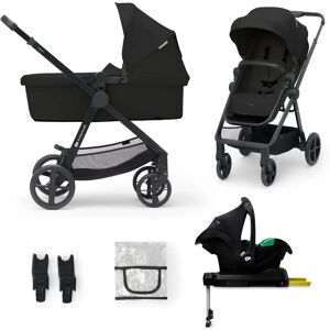 Passeggino 4-in-1 Kinderkraft Nero - Leggero, Ad Ogni Terreno Passeggino 4-in-1 Kinderkraft Nero - Leggero, Ad Ogni Terreno