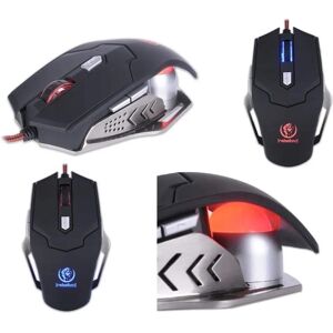 Rebeltec Falcon Pelikonsolmuki - 6 painiketta, säädettävä DPI, optinen sensori Rebeltec Falcon Pelikonsolmuki - 6 painiketta, säädettävä DPI, optinen sensori