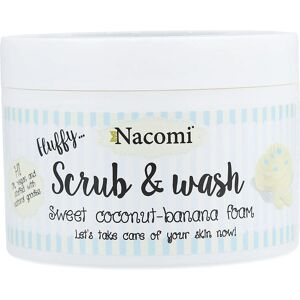 Mousse exfoliante et lavante Nacomi à la noix de coco-banane - 180ml - Publicité Mousse exfoliante et lavante Nacomi à la noix de coco-banane - 180ml - Publicité
