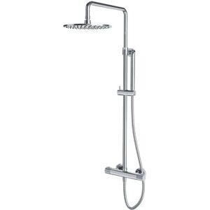 Omnires Contour Thermostatic Shower Column - Chrome Omnires Contour Thermostatic Shower Column - Chrome