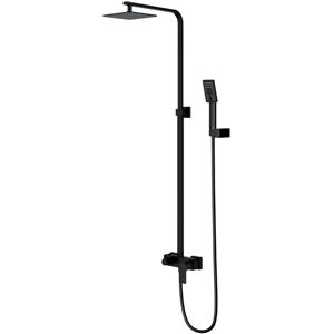 Sistema de Ducha Negra Omnires Baretti - Empotrado, Eco Tecnología Sistema de Ducha Negra Omnires Baretti - Empotrado, Eco Tecnología