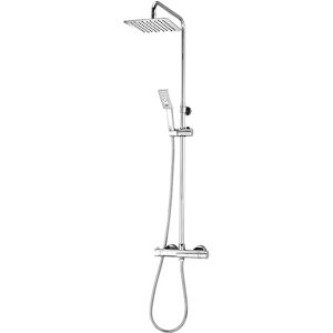 Omnires Chrome Thermostatic Shower Set - Bathroom Fixture Omnires Chrome Thermostatic Shower Set - Bathroom Fixture