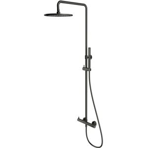 Omnires Y zestaw prysznicowy natynkowy grafit - Y1244MGR Omnires Y zestaw prysznicowy natynkowy grafit - Y1244MGR