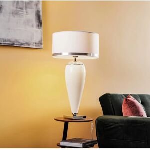 Euluna Lund Table Lamp - Textile, Glass, Steel - 70 cm Euluna Lund Table Lamp - Textile, Glass, Steel - 70 cm