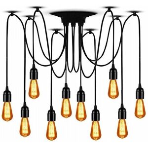Toolight Black Spider Suspension Lamp JDL-03 - Ceiling Light Toolight Black Spider Suspension Lamp JDL-03 - Ceiling Light