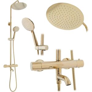 Sistema de Ducha Oro Lungo Rea - Tipo de Ducha Sistema de Ducha Oro Lungo Rea - Tipo de Ducha