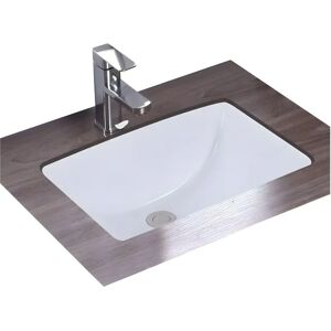 Rea Adela Sink - Snow - Modern Undermount Ceramic Washbasin Rea Adela Sink - Snow - Modern Undermount Ceramic Washbasin