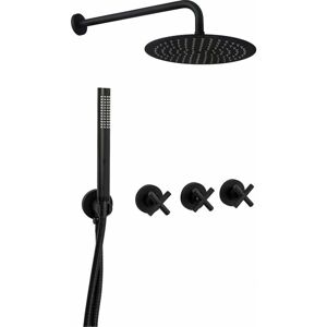 REa Exit Black Shower System - Shower System REa Exit Black Shower System - Shower System