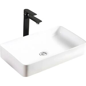 Rea Denis White Ceramic Modern Washbasin - Sink Rea Denis White Ceramic Modern Washbasin - Sink