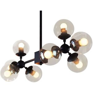 Toolight Black Scandinavian Suspension Pendant Lamp APP269-8C Toolight Black Scandinavian Suspension Pendant Lamp APP269-8C