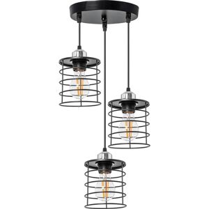 Toolight 392204 Black Pendant Lamp - Pendant Light, E27 Socket Toolight 392204 Black Pendant Lamp - Pendant Light, E27 Socket
