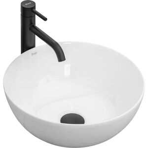 Lavabo Stella White da appoggio - Lavabo in ceramica moderna Lavabo Stella White da appoggio - Lavabo in ceramica moderna